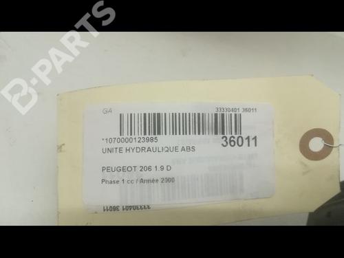 ABS pump PEUGEOT 206 Hatchback (2A/C) 1.9 D | BP9605600M43 