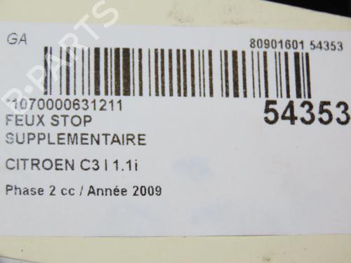 Used Third brake light CITROËN C3 I (FC_, FN_) 1.1 i (60 hp) 28832916