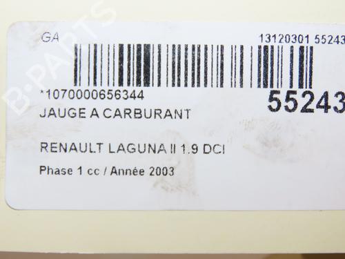 Fuel pump RENAULT LAGUNA II (BG0/1_) 1.9 dCi | BP28828732M76 