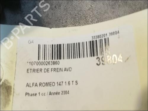 Right front brake caliper ALFA ROMEO 147 (937_) 1.6 16V T.SPARK (937.AXA1A, 937.AXB1A, 937.BXB1A) | BP14877445M104