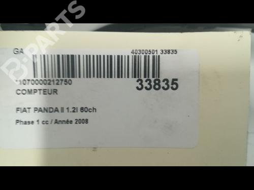 Instrument cluster FIAT PANDA (169_) 1.2 (169.AXB11, 169.AXB1A) | BP9605114C47 
