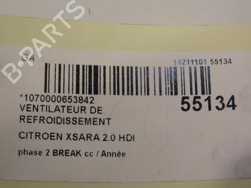 Radiator fan CITROËN XSARA Break (N2) 2.0 HDI 90 | BP29415120M35 
