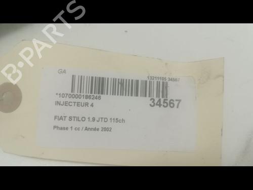 Used Injector Injector FIAT STILO (192_) 1.9 JTD (192_XE1A) (115 hp) 9603230 9603230