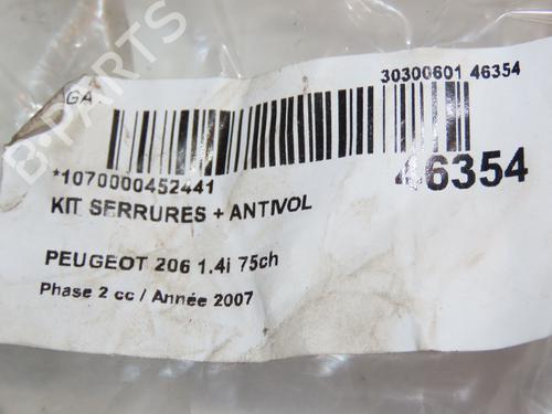 Used Electronic module Electronic module PEUGEOT 206 Hatchback (2A/C) 1.4 i (75 hp) 16781297 16781297