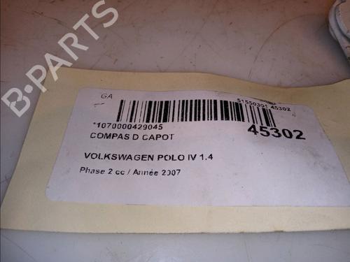 Hinge/Door check strap VW POLO (9N_, 9A_) 1.4 TDI | BP14878989C146 