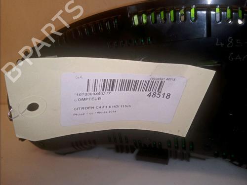 Instrument cluster CITROËN C4 II (NC_) 1.6 HDi 115 | BP15492249C47 