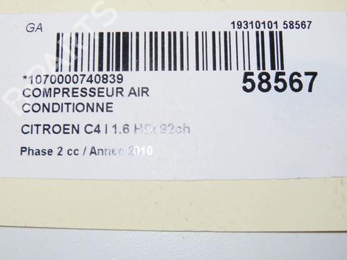 Used AC compressor AC compressor 38491479 38491479