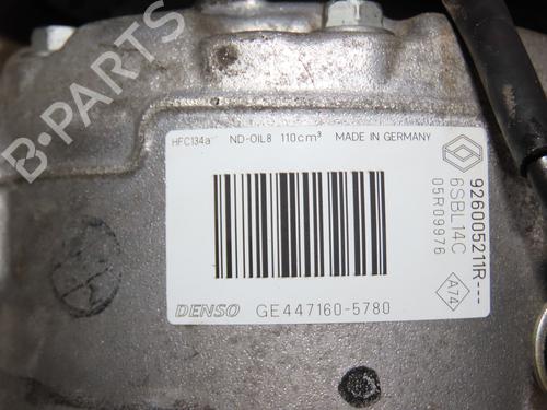 AC Kompressor RENAULT MEGANE III Hatchback (BZ0/1_, B3_) 1.2 TCe (BZ2B, BZ11) | BP30955794M34