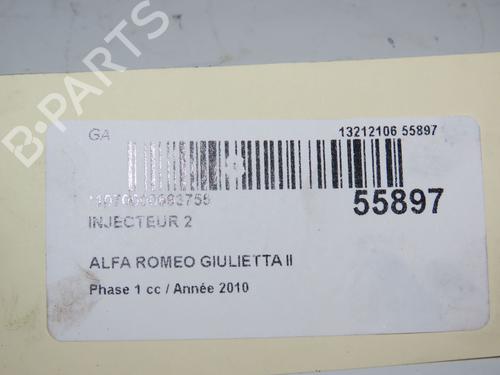 Injector ALFA ROMEO GIULIETTA (940_) 1.6 JTDM (940FXD1A) | BP31151613M100