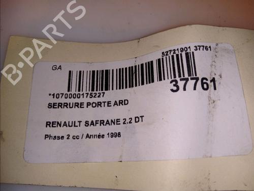 Højre bagtil lås RENAULT SAFRANE II (B54_) 2.2 dT (B54G) (113 hp) 23177003