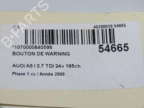 Warning switch AUDI A5 (8T3) 2.7 TDI | BP31634183I22 