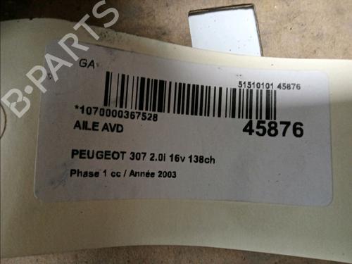 right-front-fenders-peugeot-307-3ac-20-16v-7841n7-2000-2001-2002-2003-2004-2005-2006-2007-2008-2009-2010-2011-2012-11101893 main image