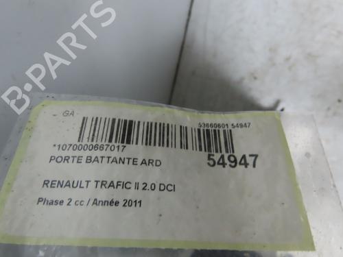 Right tailgate RENAULT TRAFIC II Van (FL) 2.0 dCi 115 (FL01, FL0U, FL00, FL0H, FL0M) | BP30630886C77  - Image 5