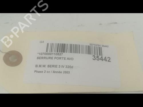 Used Front right lock BMW 3 (E46) 320 d (150 hp) 9597732