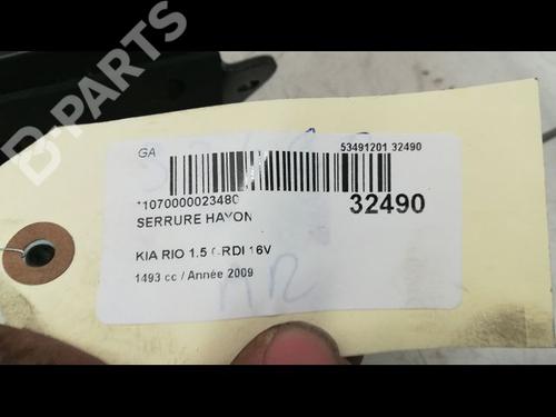 Tailgate lock KIA RIO II (JB) 1.5 CRDi | BP9592815C101 