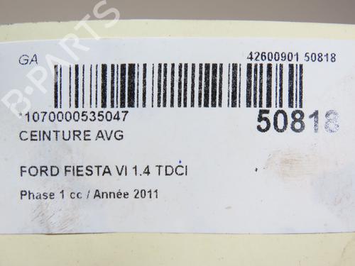 Venstre foran beltestrammer FORD FIESTA VI (CB1, CCN) 1.4 TDCi (70 hp) 28830787