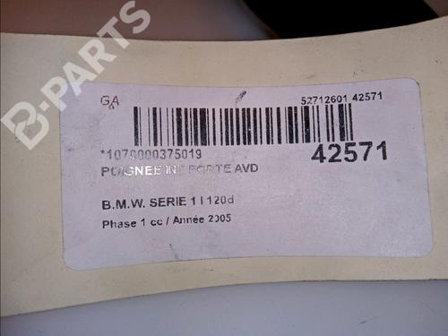 Front right interior door handle BMW 1 (E87) 120 d | BP11102358I14 