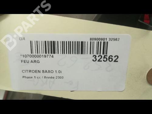 Left taillight CITROËN SAXO (S0, S1) 1.1 X, SX | BP9750529C34 