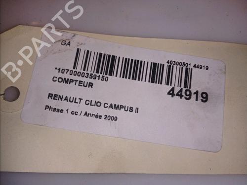 Used Instrument cluster RENAULT CLIO II (BB_, CB_) 1.5 dCi (B/CB3M) (64 hp) 11101360