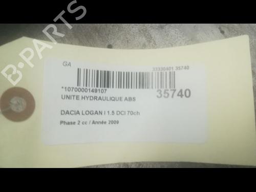 ABS pump DACIA LOGAN (LS_) 1.5 dCi (LS0K) | BP9600561M43