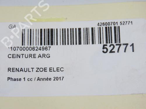 Rear left seatbelt RENAULT ZOE (BFM_) Electric (BFME) | BP33032161I29 - Image 3