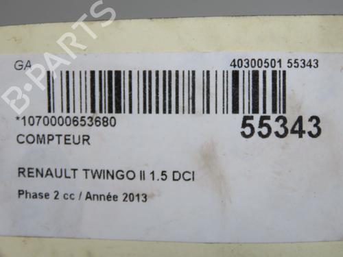 Instrument cluster RENAULT TWINGO II (CN0_) 1.5 dCi 75 | BP32223372C47  - Image 6