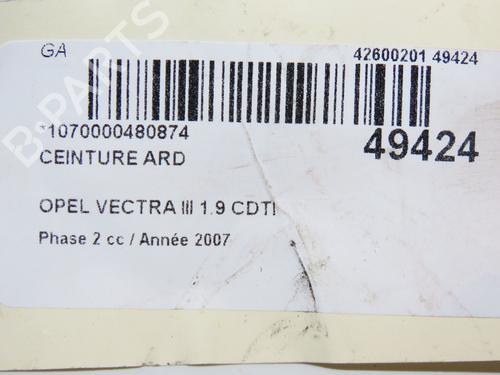 rear-right-belt-tensioner-opel-vectra-c-gts-z02-2002-2003-2004-2005-2006-2007-2008-2009-28968087 main image