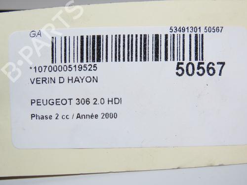 Used Tailgate lift support PEUGEOT 306 Hatchback (7A, 7C, N3, N5) 2.0 HDI 90 (90 hp) 28802195