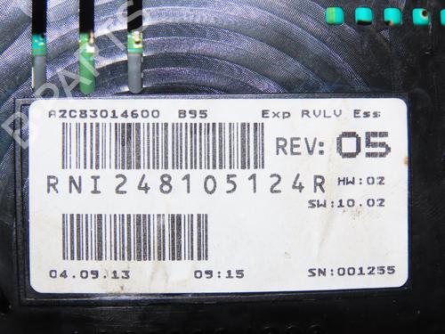 Instrument cluster RENAULT MEGANE III Hatchback (BZ0/1_, B3_) 1.2 TCe (BZ2B, BZ11) | BP19162185C47 