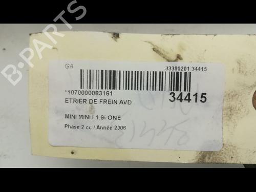 Right front brake caliper MINI MINI (R50, R53) Cooper | BP23173897M104 - Image 2