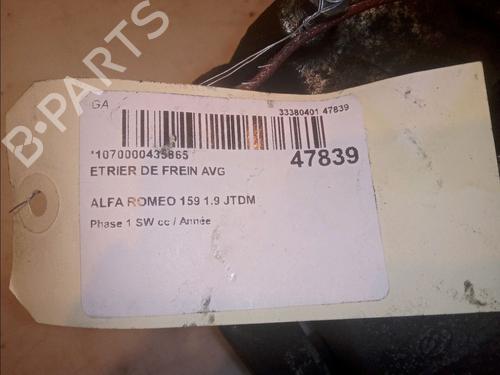Left front brake caliper ALFA ROMEO 159 Sportwagon (939_) 1.9 JTDM 16V (939BXC1B, 939BXC12) | BP14996266M105 