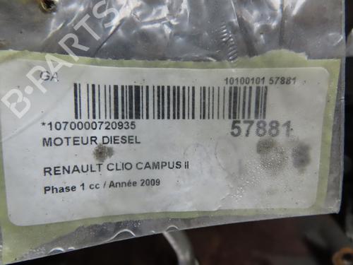 Motor Motor RENAULT CLIO II (BB_, CB_) 1.5 dCi (B/CB3M) (64 hp) 36395635 36395635