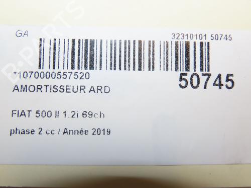 Right rear shock absorber FIAT 500 (312_) 1.2 (312AXA1A) | BP28829865M19 