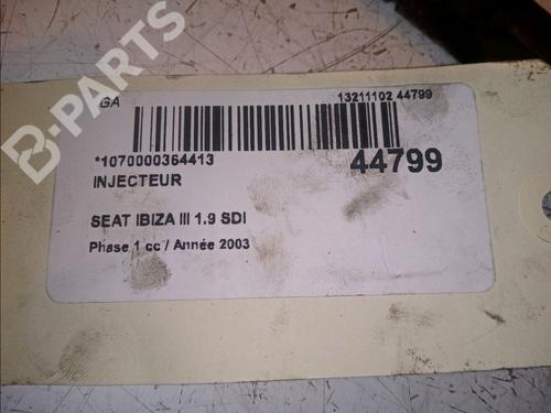 Injector SEAT IBIZA III (6L1) 1.9 SDI | BP11098892M100 