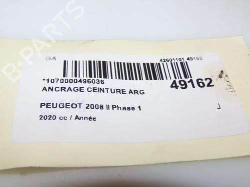 Seat buckle PEUGEOT 2008 II (UD_, US_, UY_, UJ_, UR_, UC_) 1.2 PureTech 130 (USHNS, URHNS) | BP16769731I32 
