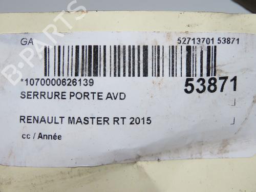 Front right lock RENAULT MASTER III Van (FV) 2.3 dCi 165 RWD (FV0P, FV0U, FV10, FV12, FV1E) | BP32200863C97 - Image 2