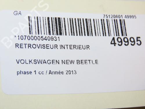 Rear mirror VW BEETLE (5C1, 5C2) 1.6 TDI | BP28969357I6 - Image 4