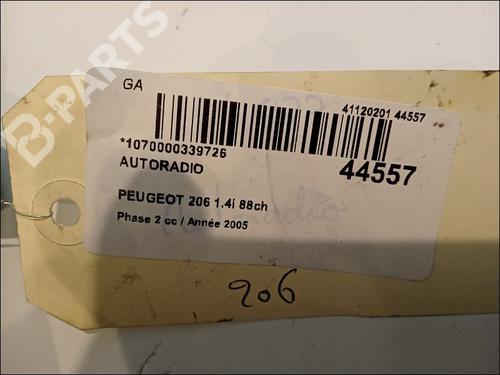 Radio PEUGEOT 206 Hatchback (2A/C) 1.4 16V | BP11101486E6 