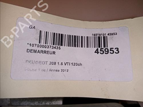 Used Starter PEUGEOT 208 I (CA_, CC_) 1.6 VTi (120 hp) 11418087