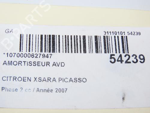 Højre fortil støddæmper CITROËN XSARA PICASSO (N68) 1.6 HDi (90 hp) 29195979