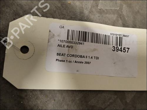 Used Right front fenders SEAT CORDOBA (6L2) 1.4 TDI (70 hp) 9619315