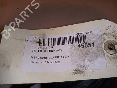 Left front brake caliper MERCEDES-BENZ A-CLASS (W169) A 180 CDI (169.007, 169.307) | BP14878560M105 