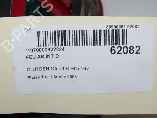 Right tailgate light CITROËN C5 III (RD_) 1.6 HDi 110 (RD9HZC) | BP40437994C80 - Image 5