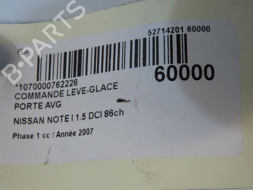 Left front window switch NISSAN NOTE (E11, NE11) 1.5 dCi | BP39893954I27 - Image 4