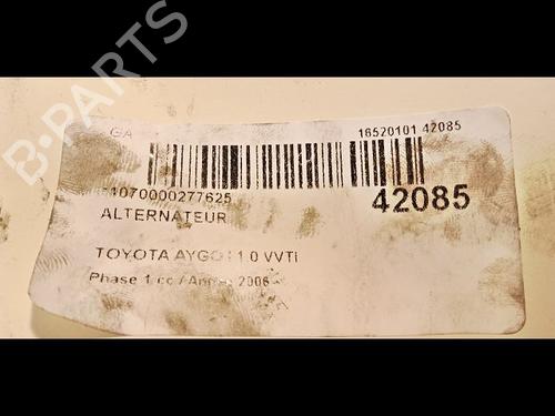 Used Alternator TOYOTA AYGO (_B1_) 1.0 (KGB10_, KGB10R) (68 hp) 9615794