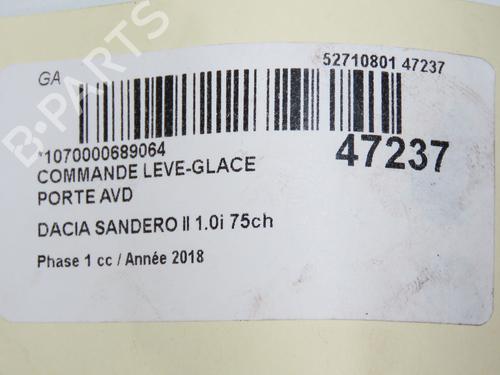 Switch DACIA SANDERO II 1.0 SCe 75 (B8JC, B8JD, B8NC) | BP33132537I30 - Image 5