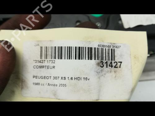 Instrument cluster PEUGEOT 307 (3A/C) 1.6 HDi 110 | BP23174720C47 