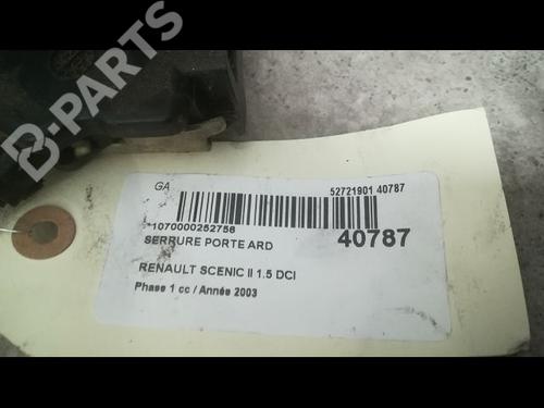 Rear right lock RENAULT SCÉNIC II (JM0/1_) 1.5 dCi (JM0F) | BP9610174C99 