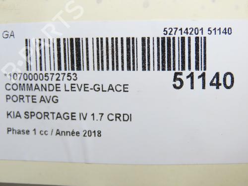 Used Left front window switch Left front window switch KIA SPORTAGE IV (QL, QLE) 1.7 CRDi (141 hp) 31120883 31120883