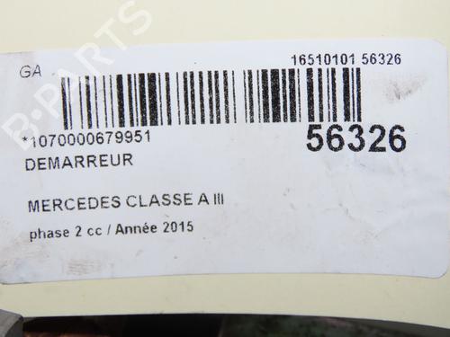 Starter MERCEDES-BENZ A-CLASS (W176) A 160 CDI / d (176.011) | BP31242431M8 - Image 4